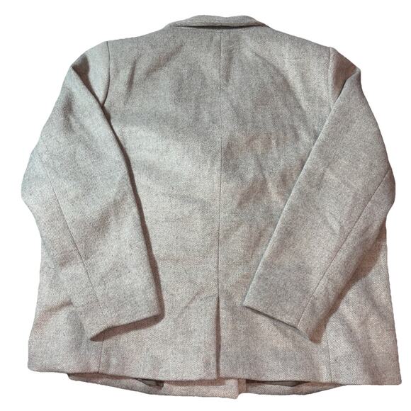 Lauren Conrad Womens Solid Double Breasted Blazer Size 2X Career Warm Heavy NWT - Picture 2 of 8